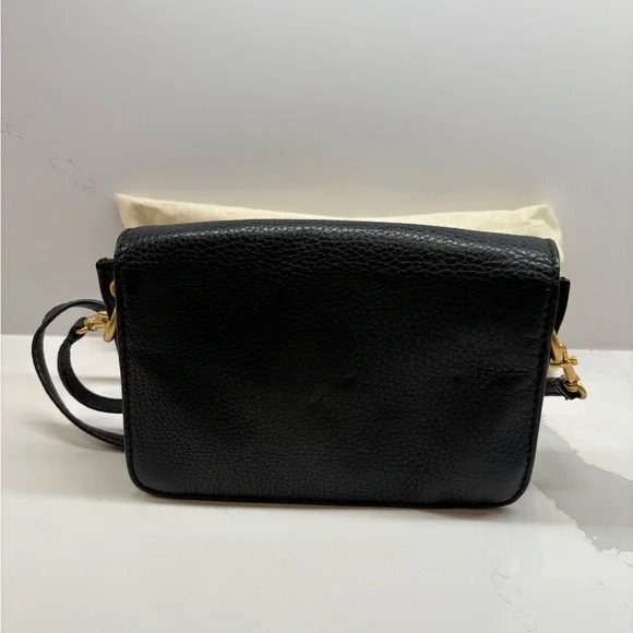 Tory Burch Black Leather Crossbody Bag - Picture 4 of 4